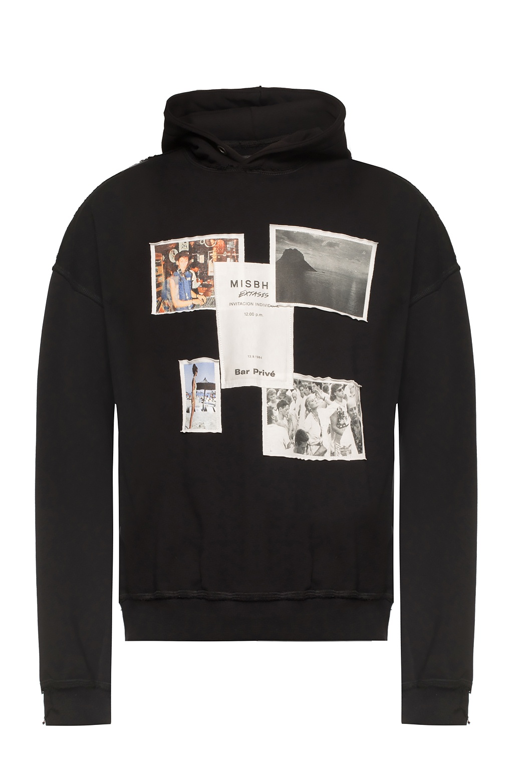 Black Printed hoodie MISBHV - Vitkac Australia